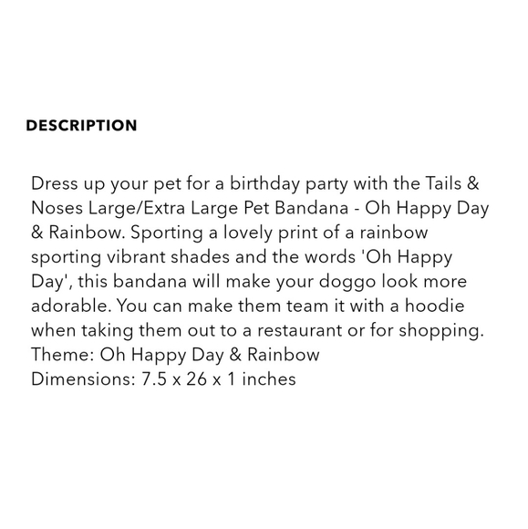 π50% OFF - NWTβΌοΈ Tails & Noses Pet Bandana with Matching Toy - Picture 4 of 7